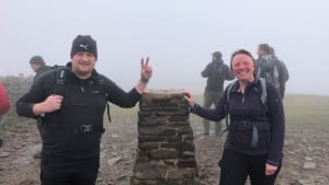 Becky and Rob rise to the challenge for AUK